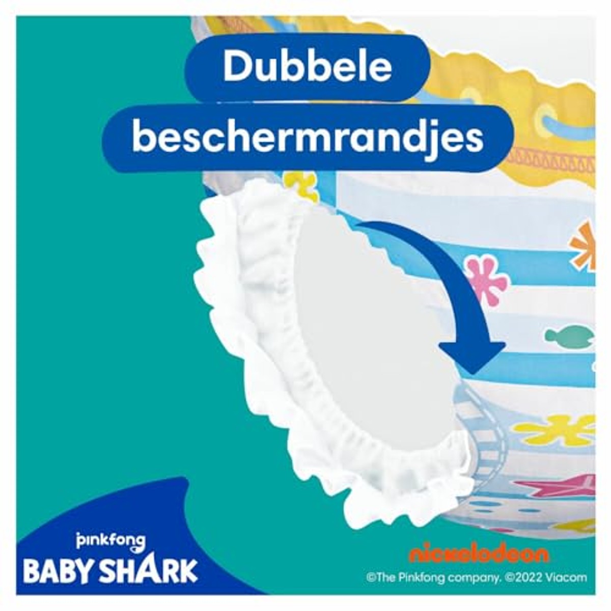 Pampers Splashers Baby Shark zwemluiers 5-6, 10 stuks, 14 kg+ – Pampers