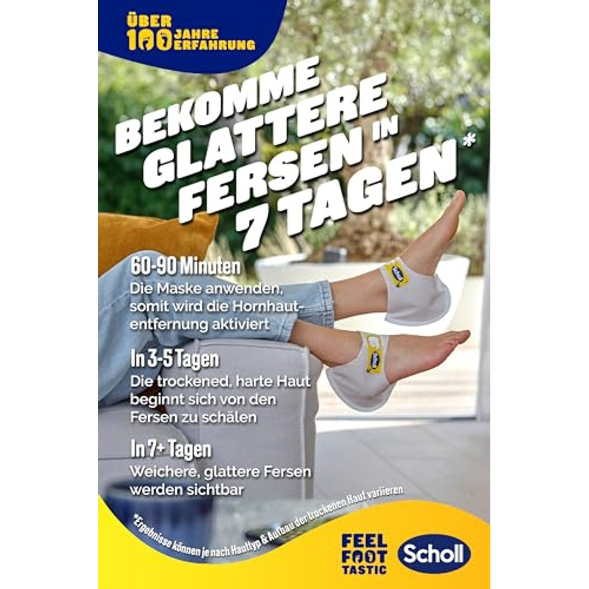 Dr. Scholl's eeltverwijderingsmasker 3 x 30 g - Voordeelverpakking