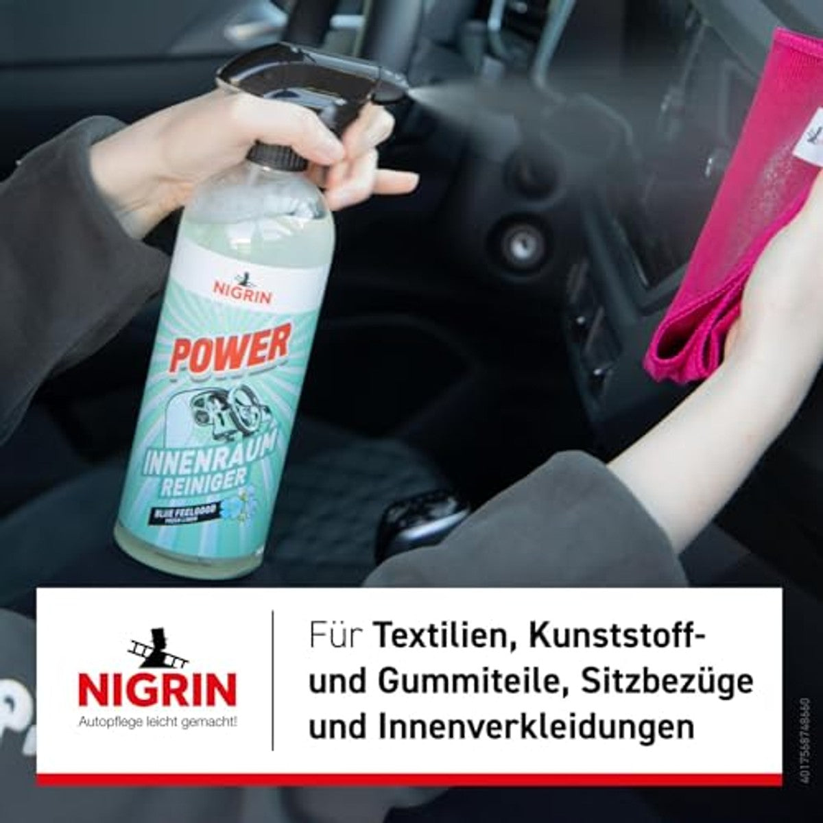 NIGRIN POWER Interieurreiniger 750 ml – NIGRIN