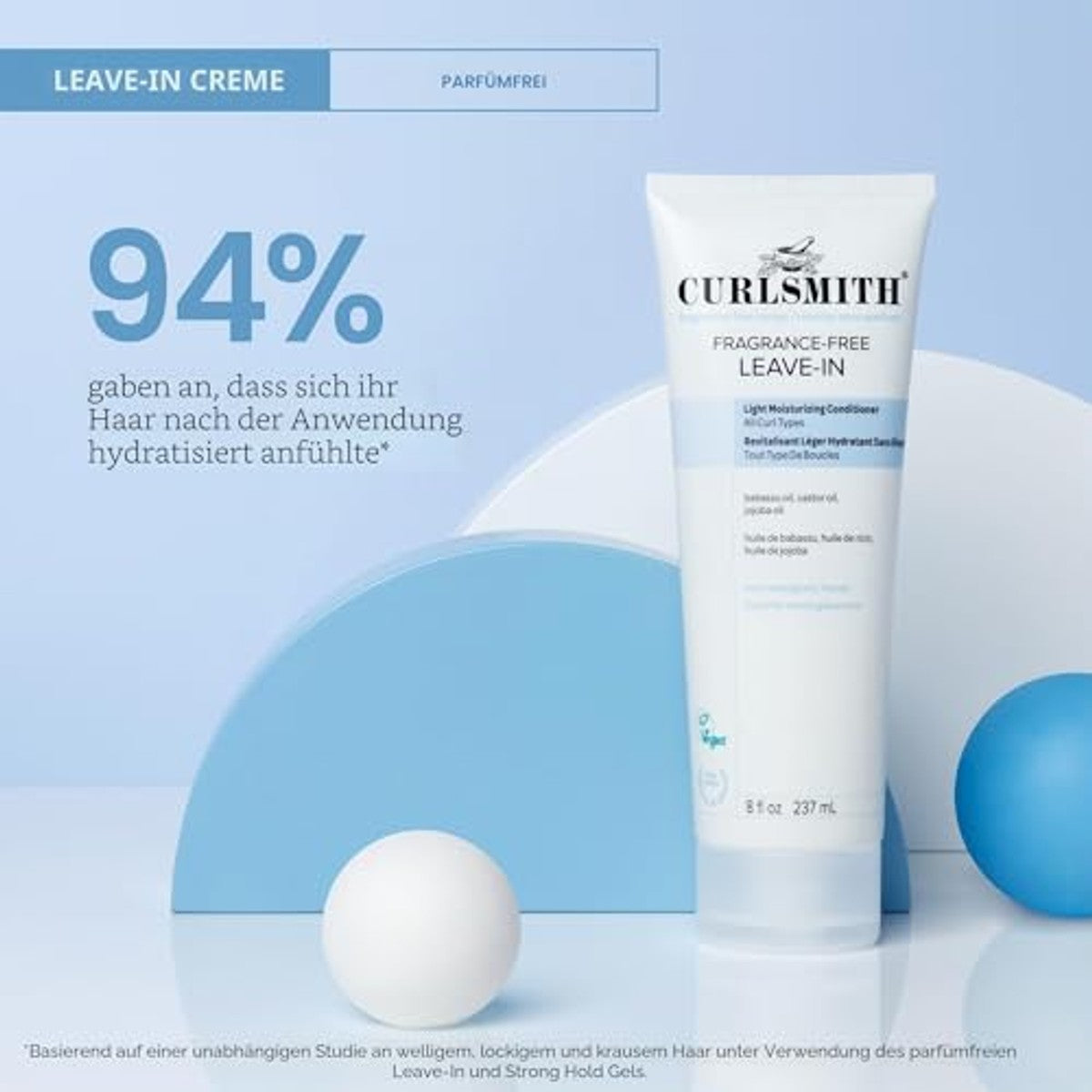 Curlsmith Geurvrije Leave-In Conditioner - 6-pack