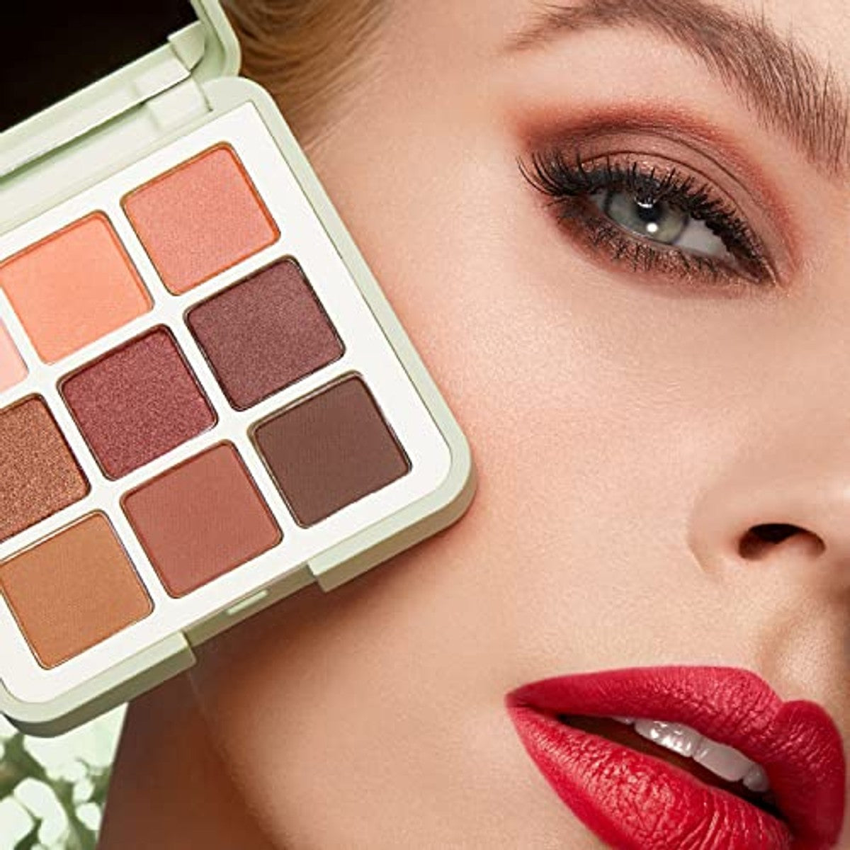 Kiko Milano Green Me Oogschaduwpalet Kleur 102 Feisty Saffraan - 6-pack