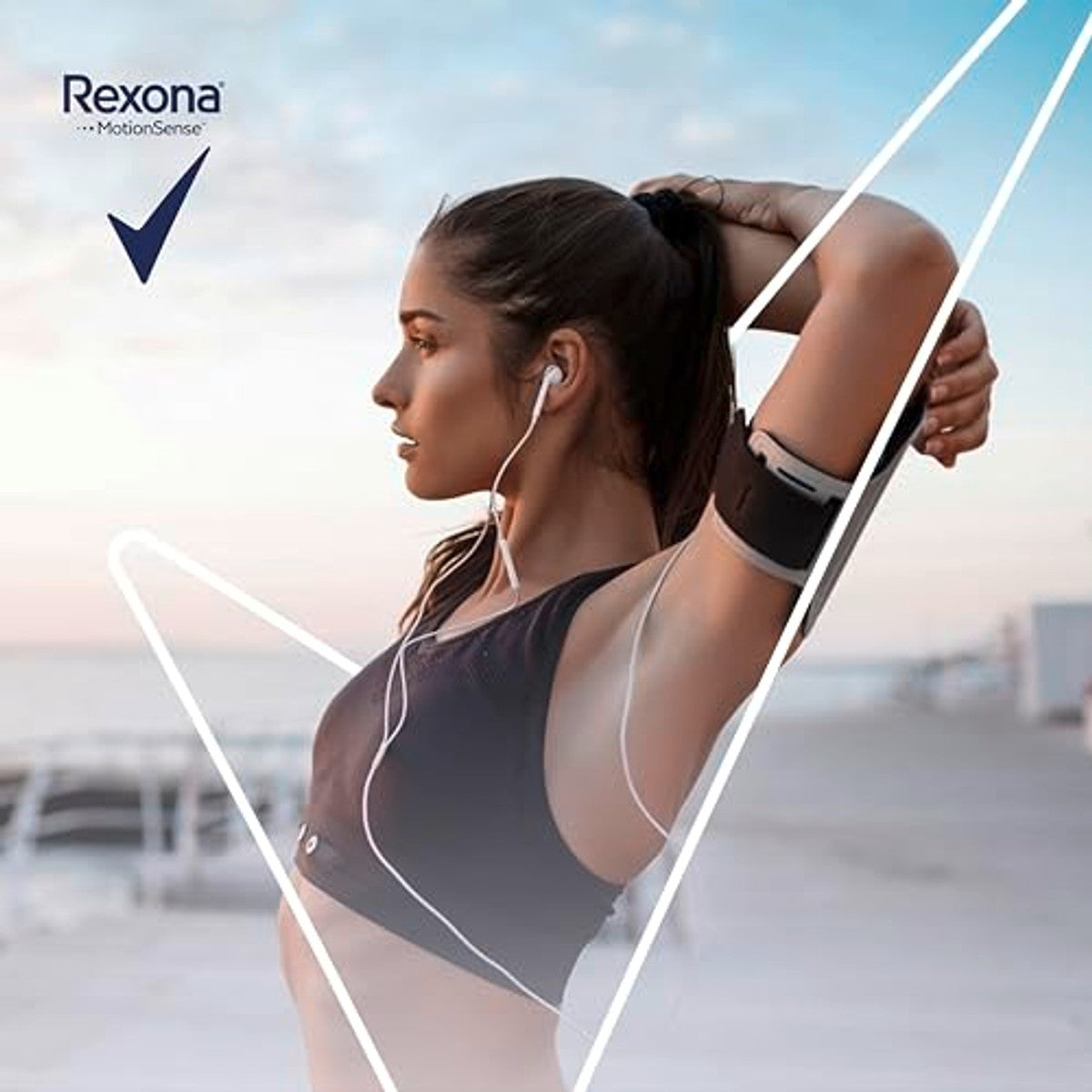 Rexona Invisible Black & White Anti-transpirant 200 ml, 6 stuks – Rexona