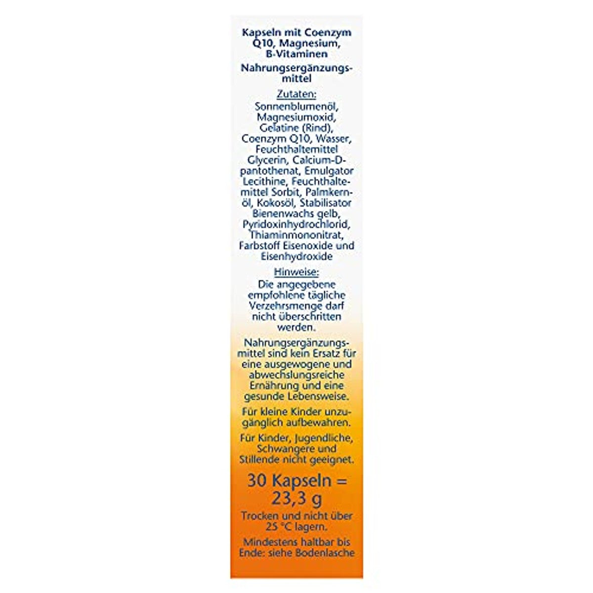 Doppelherz Co-enzym Q10 + Magnesium Extra 3 x 30 Capsules - 6-pack
