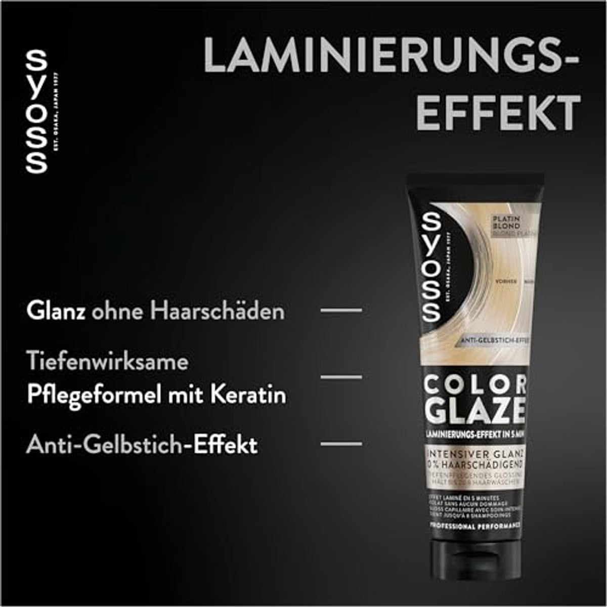 Syoss Color Glaze Glossing Platinum Blonde 130 ml – Syoss