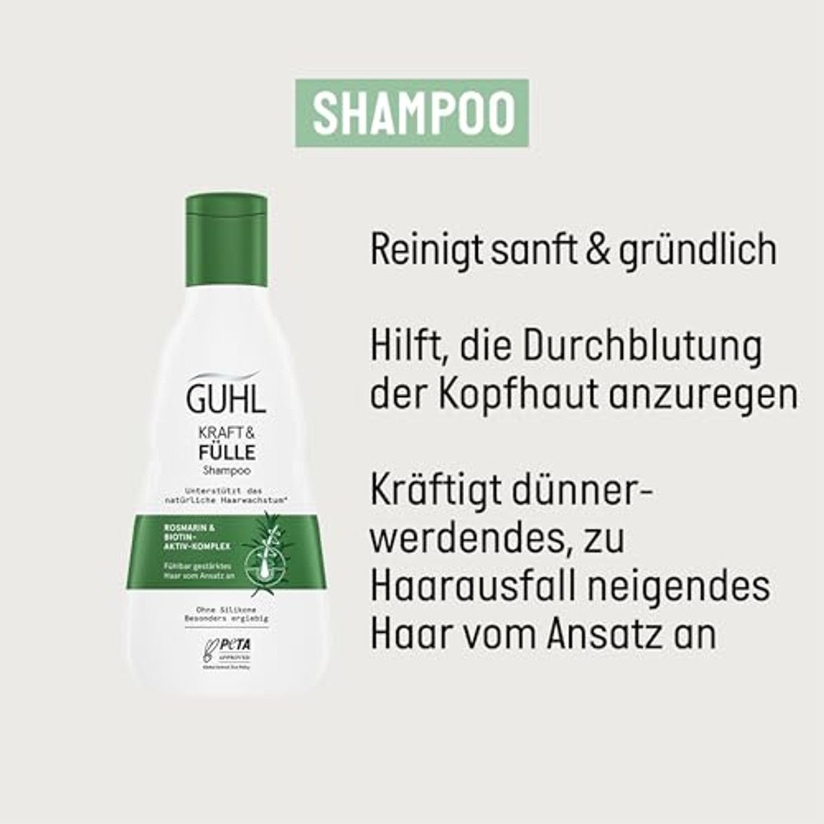 Guhl Kracht & Volheid Shampoo 250 ml – Guhl