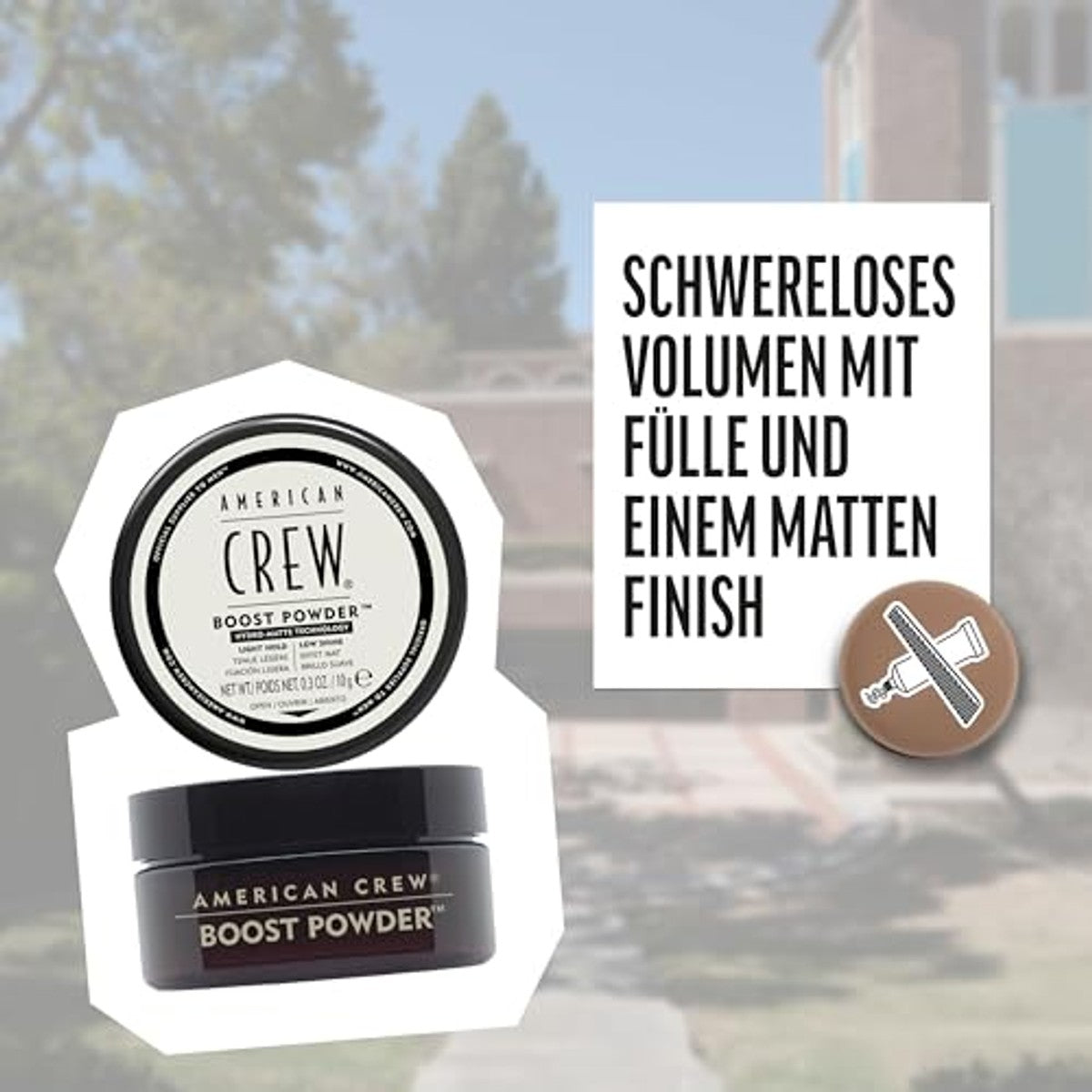 American Crew Classic Boost Powder Stylingpoeder voor Mannen 10 g - 6-pack – foto 5