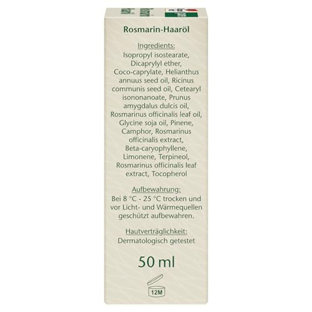 Doppelherz Pure Rozemarijn Haarolie 50 ml - 3-pack
