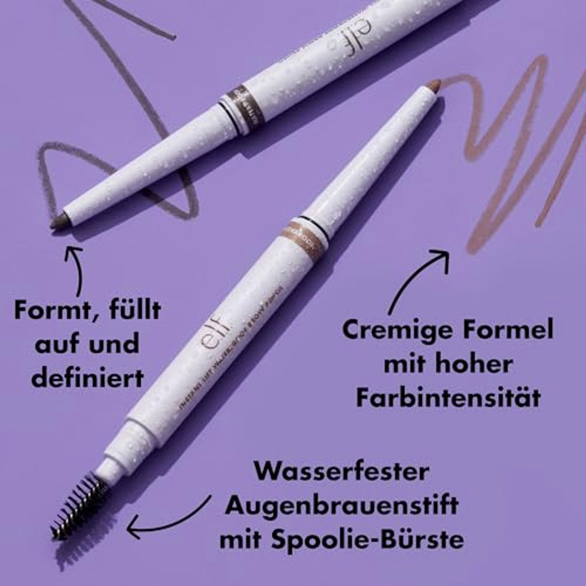 e.l.f. Instant Lift Waterproof Brow Pencil - 3 stuks