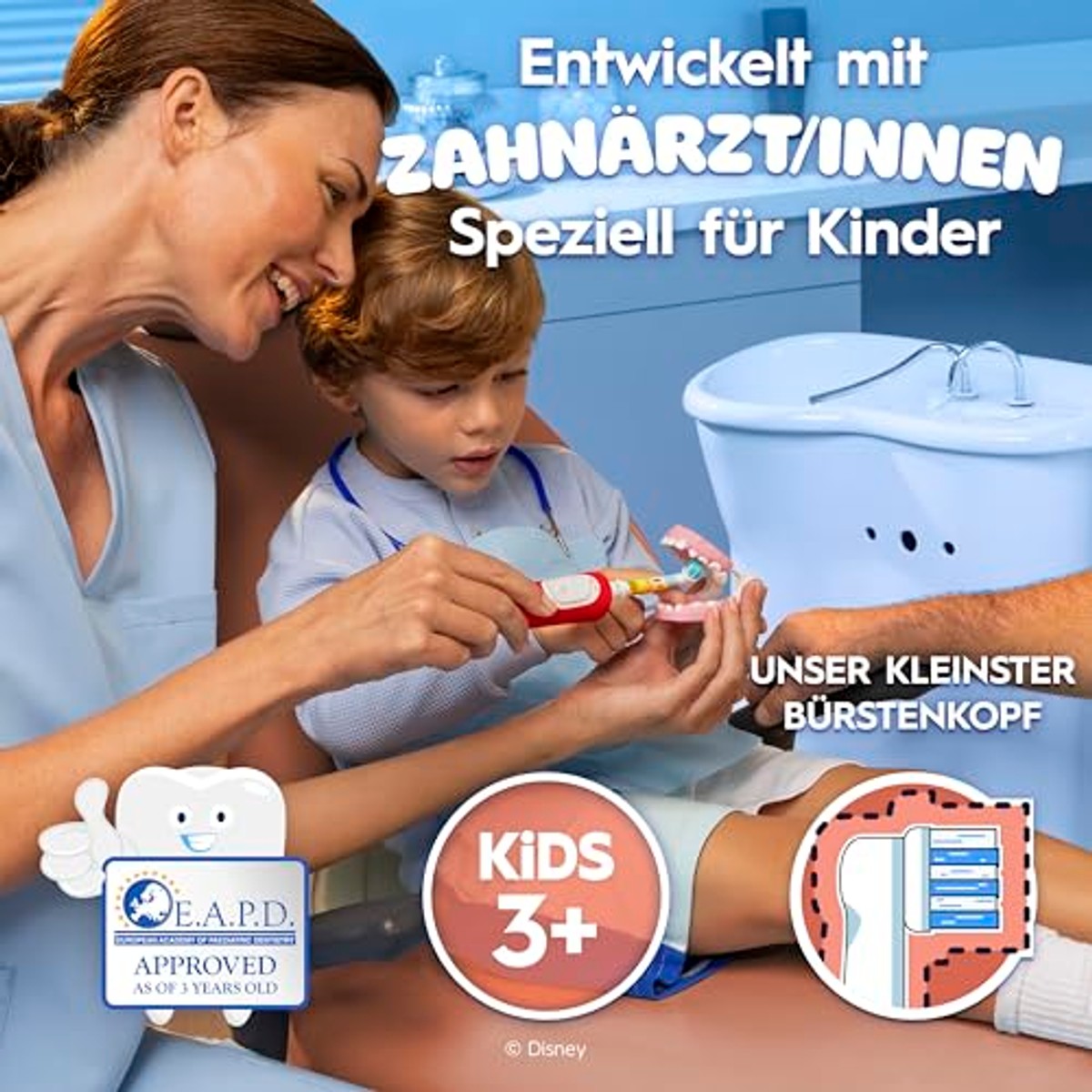 Oral-B Pro Kids 3+ Disney Leeuwenkoning opzetborstels 3 x 16 stuks - Voordeelverpakking