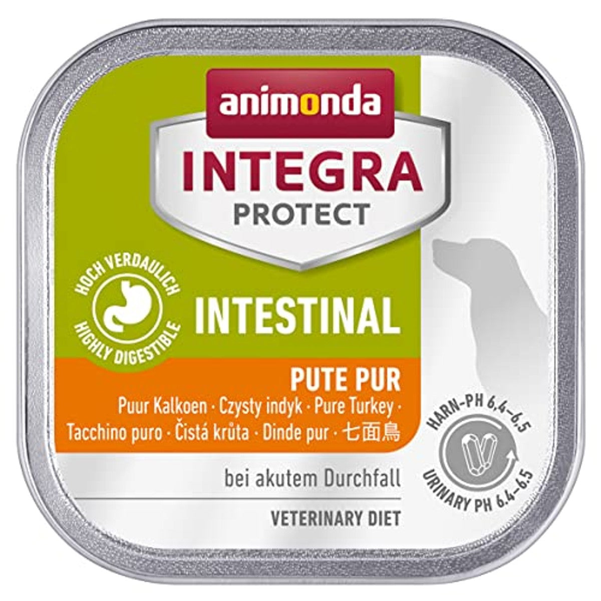 animonda Integra Protect dieet hondenvoer kalkoen 11 x 150 g - 3-pack