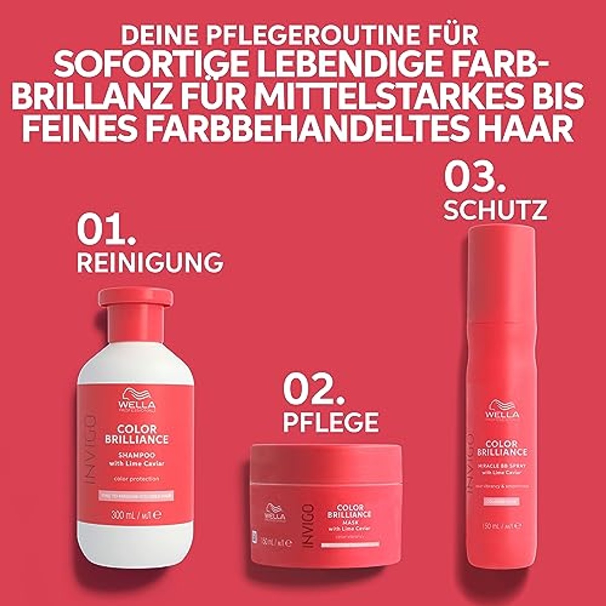 Wella Professionals Invigo Color Brilliance Miracle BB Spray 6 x 150 ml - Voordeelverpakking