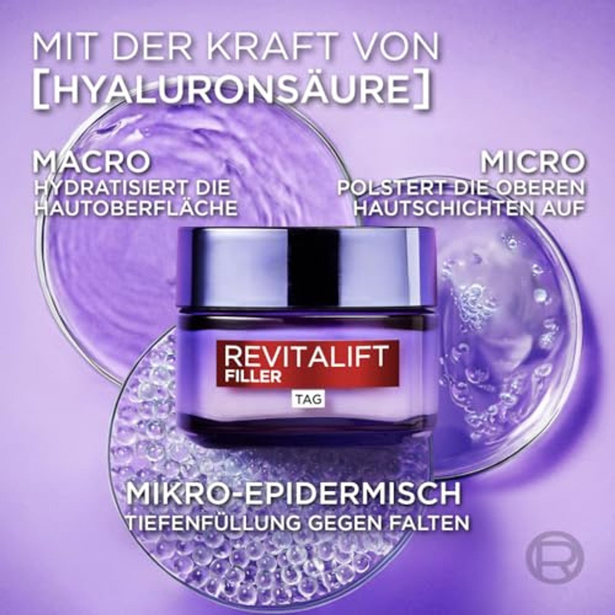 L'Oréal Paris Revitalift Filler Anti Age dagcrème 6 x 50 ml - Voordeelverpakking
