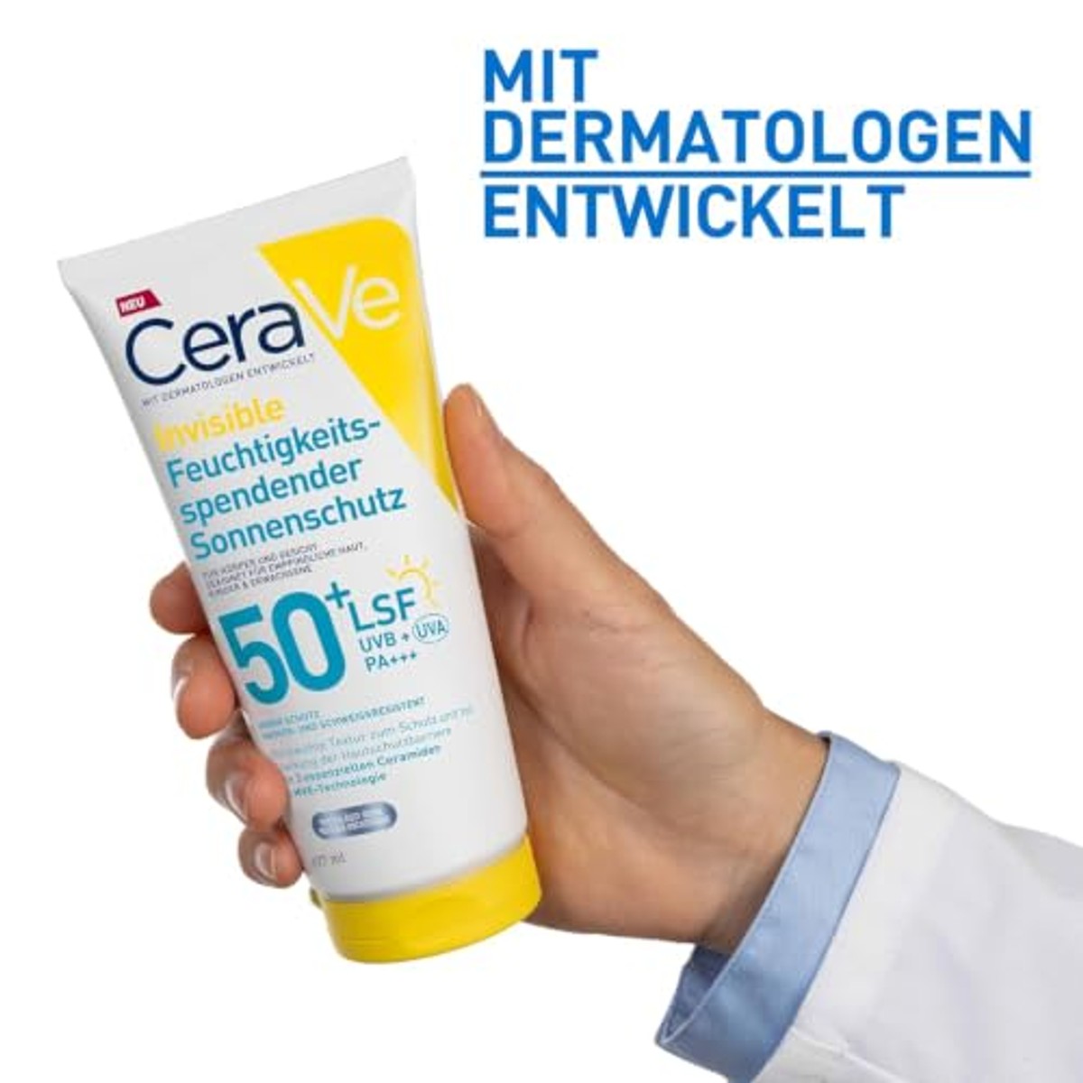 CeraVe Onzichtbare Zonbescherming SPF 50+ 177 ml - 6-pack