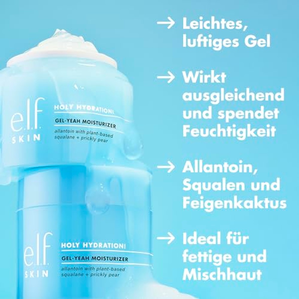 Holy Hydration! Gel-Yeah Moisturizer – e.l.f.