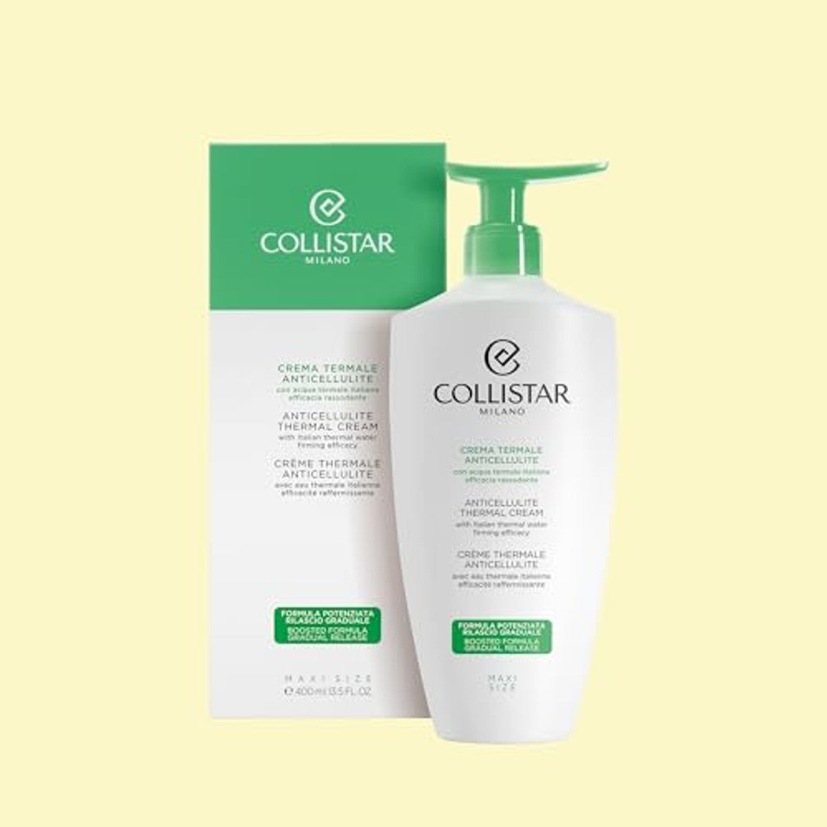 Collistar Thermische Verstevigende Anti-Cellulitiscrème 400 ml - 3-pack