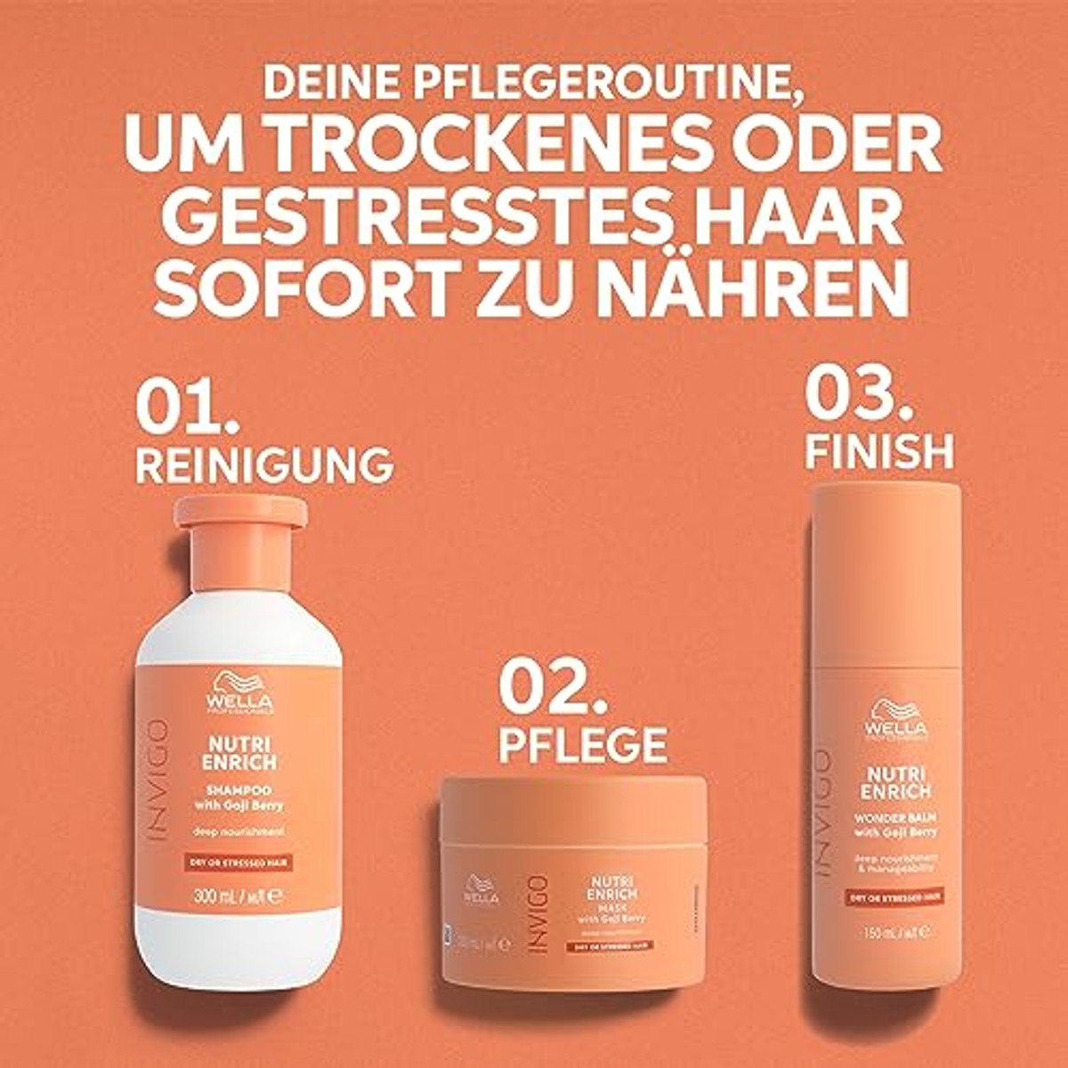 Wella Professionals Invigo Nutri Enrich Wonder Balm 6 x 150 ml - Voordeelverpakking – foto 5
