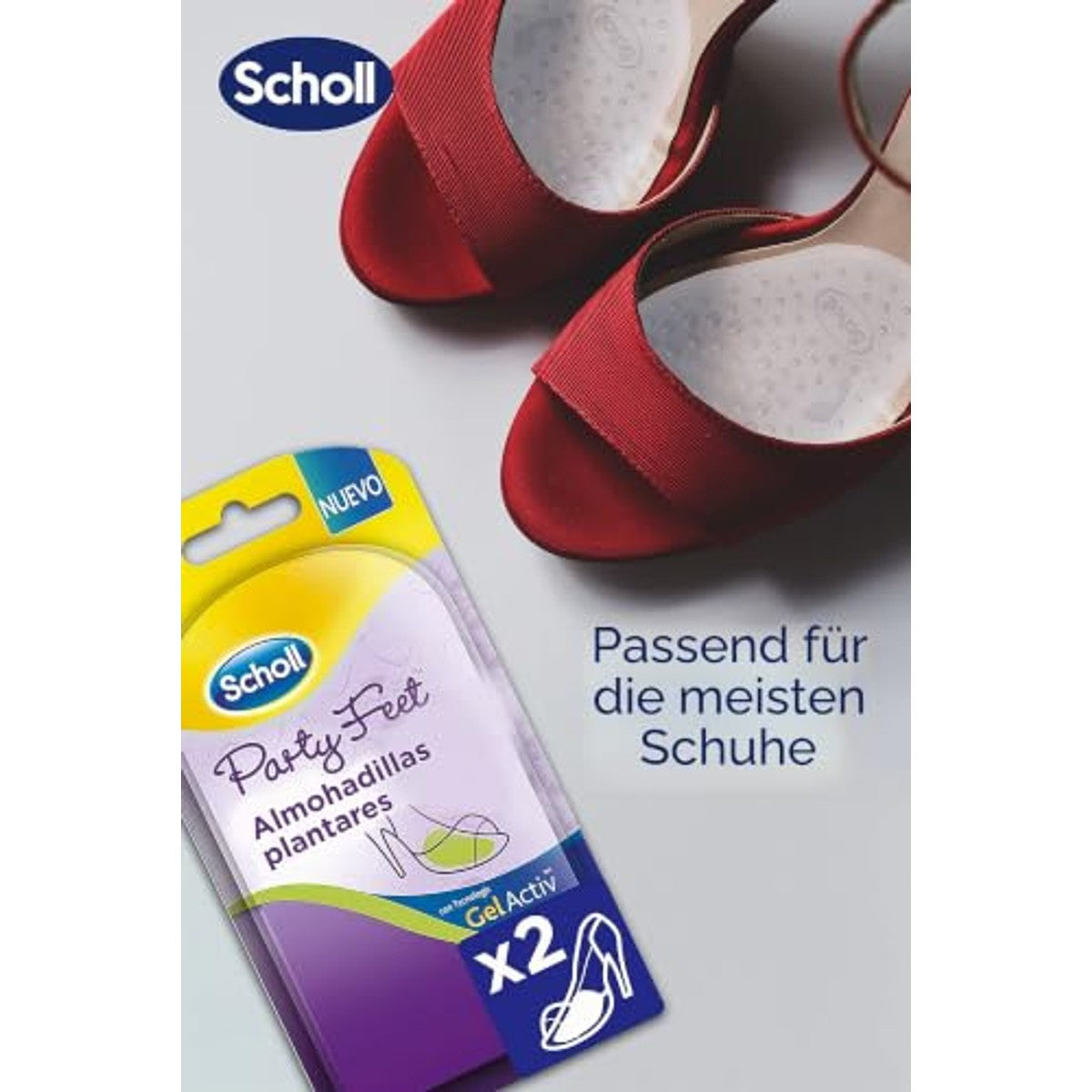 Dr. Scholl's Party Feet Almohadilla Plantar 2U – Dr. Scholl's
