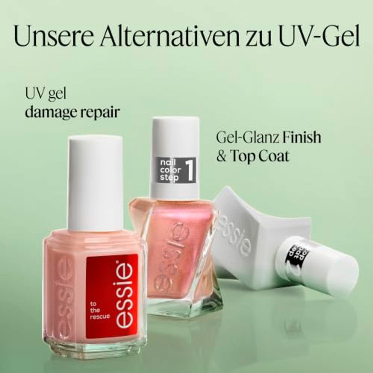 essie Gel by essie Matte Toplaag nr. 01 13,5 ml - 3 stuks