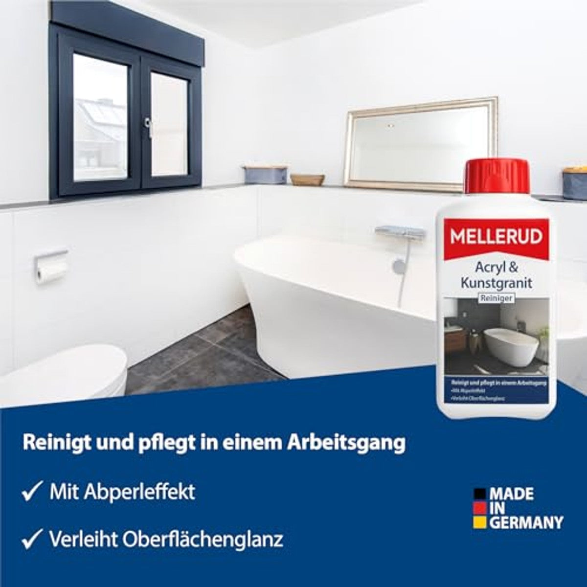 Mellerud Acryl & kunstgraniet reiniger 0,5 l – Mellerud