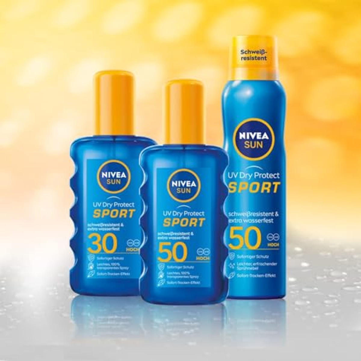 NIVEA Sun UV Dry Protect Zonnebrandspray SPF 50 200 ml – NIVEA
