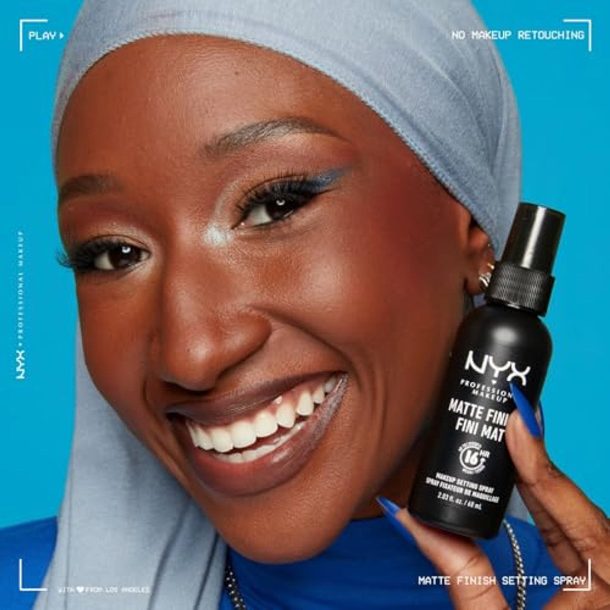 NYX PROFESSIONAL MAKEUP Setting Spray Matte Finish 60 ml - 6 stuks