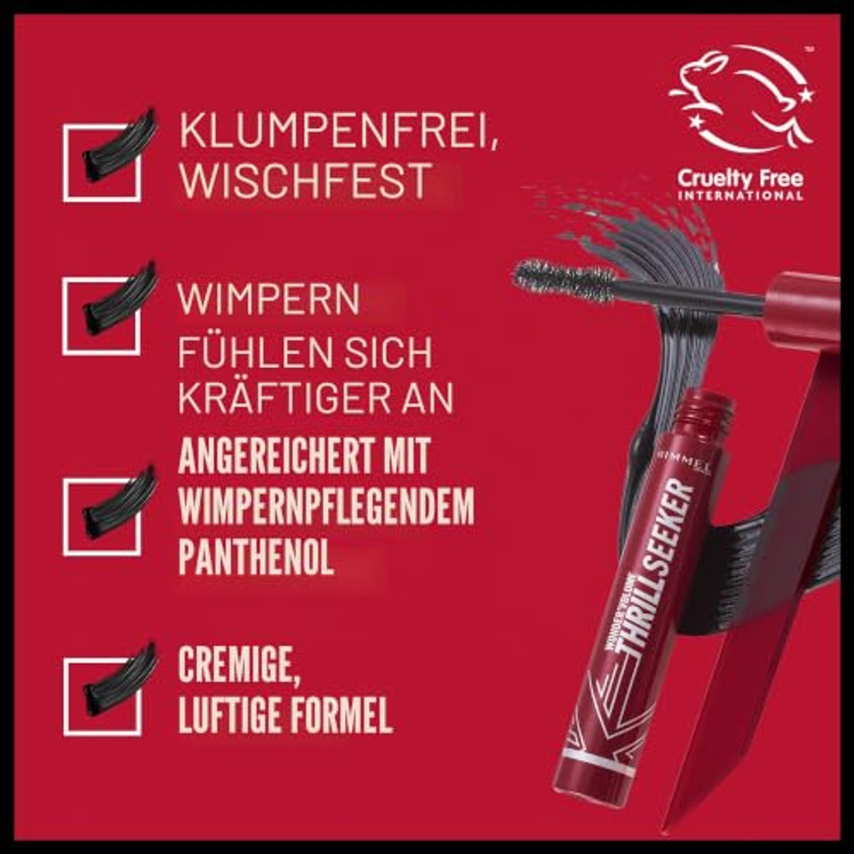 Rimmel London Thrill Seeker Mascara - 3 stuks