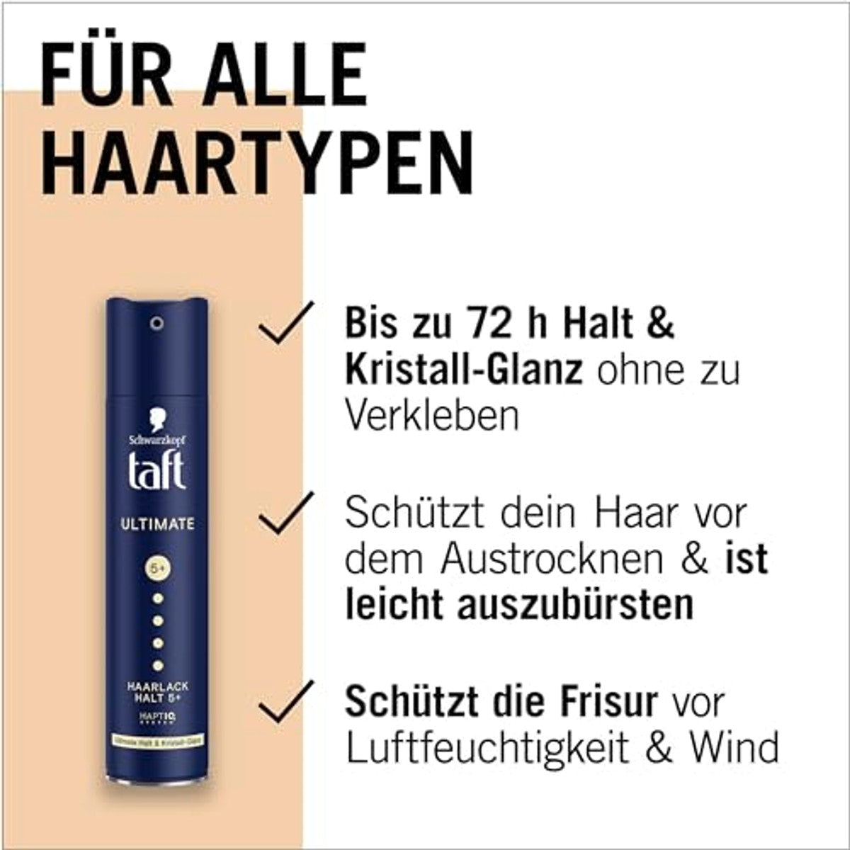 TAFT Ultimate Haarlak 250 ml – TAFT