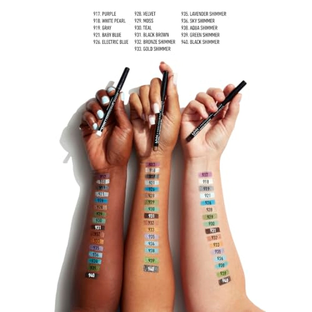 NYX Professional Makeup Kajal Slim Eye Pencil 935 Lavender Shimmer – NYX PROFESSIONAL MAKEUP