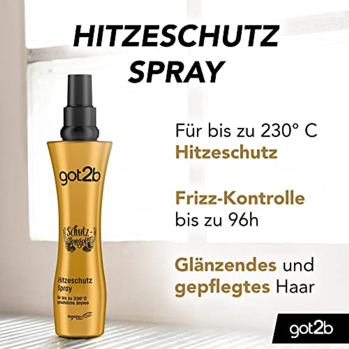 got2b Beschermengel Hittebeschermingsspray 6 x 200 ml - Voordeelverpakking