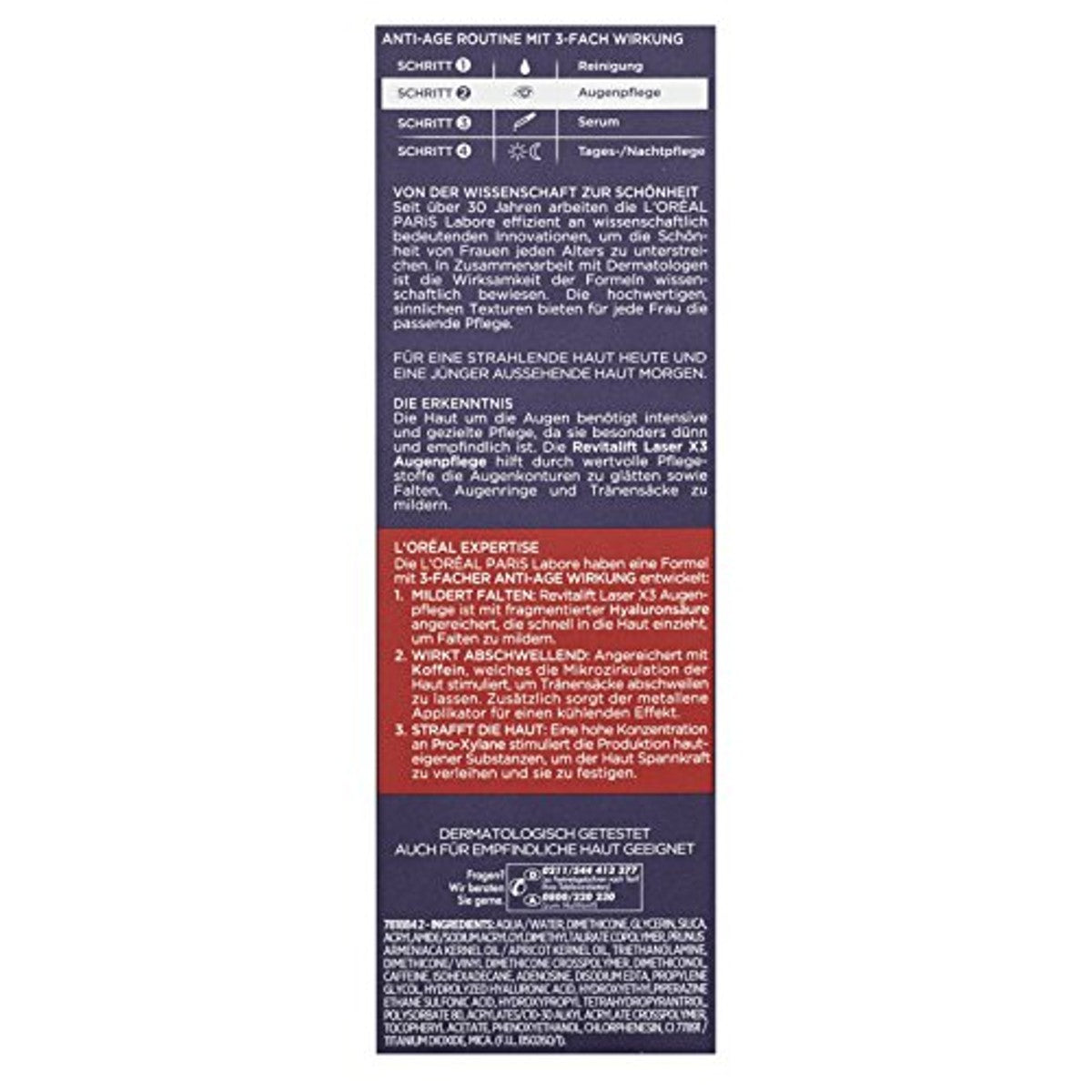 L'Oréal Paris Revitalift Laser X3 Oogcrème 15 ml (2 stuks) – L'Oréal Paris