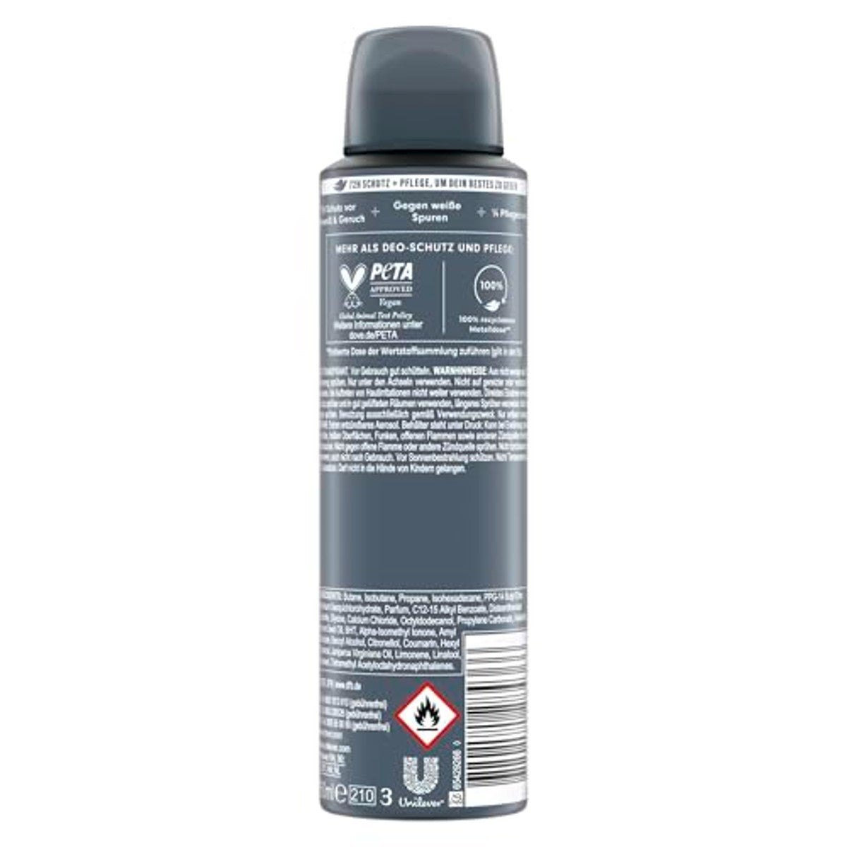 Dove MEN+care Advanced Invisible Dry Anti-Transpirant 150 ml – Dove