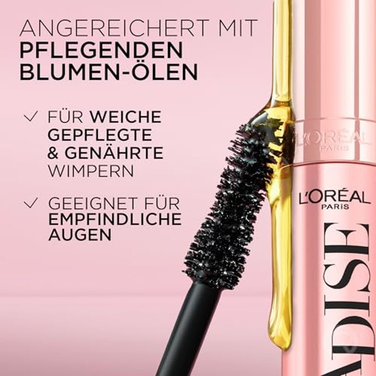 L'Oréal Paris Lash Paradise Latte Brown 6 x 10 g - Voordeelverpakking