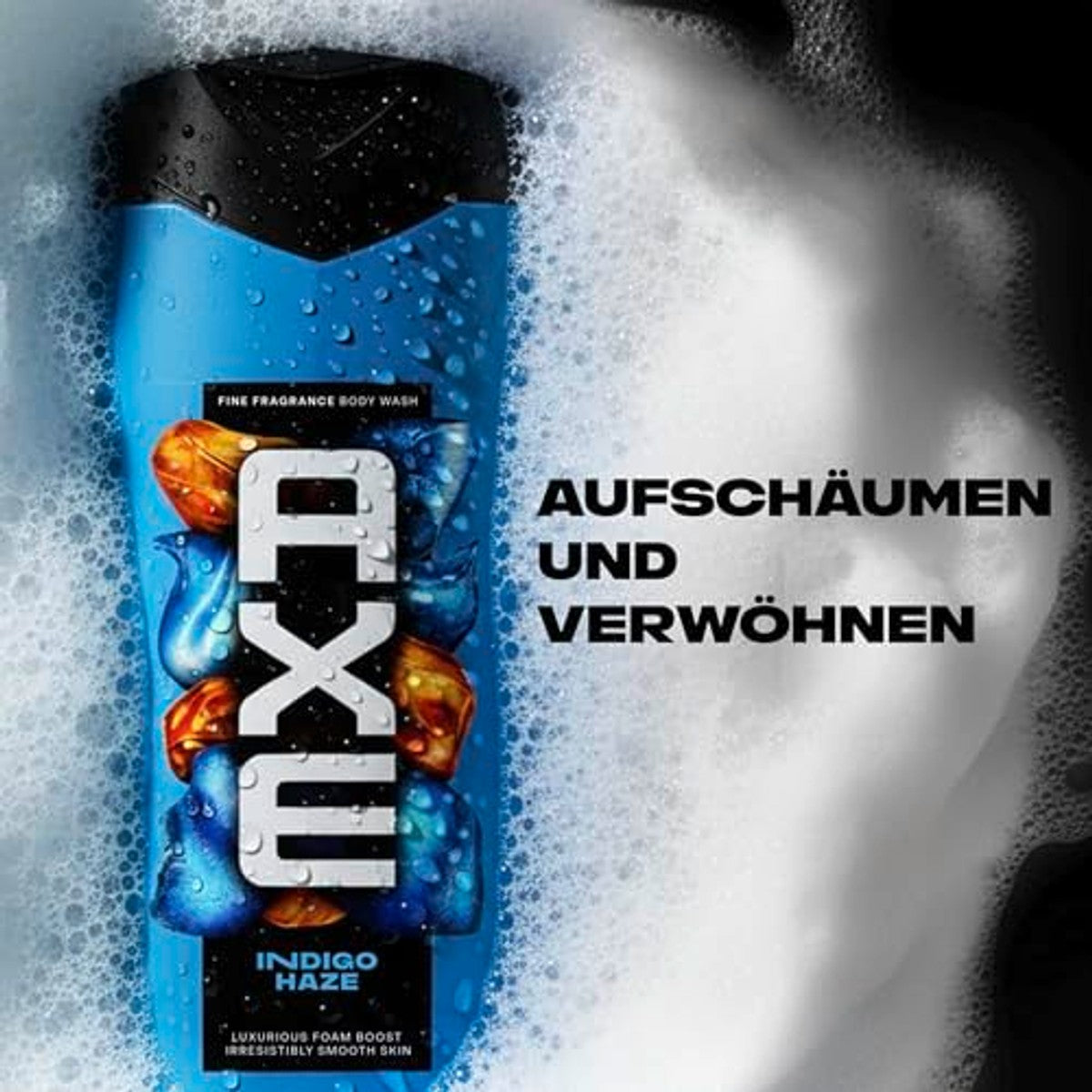 Axe Fine Fragrance Douchegel Indigo Haze 3 x 225 ml - Voordeelverpakking