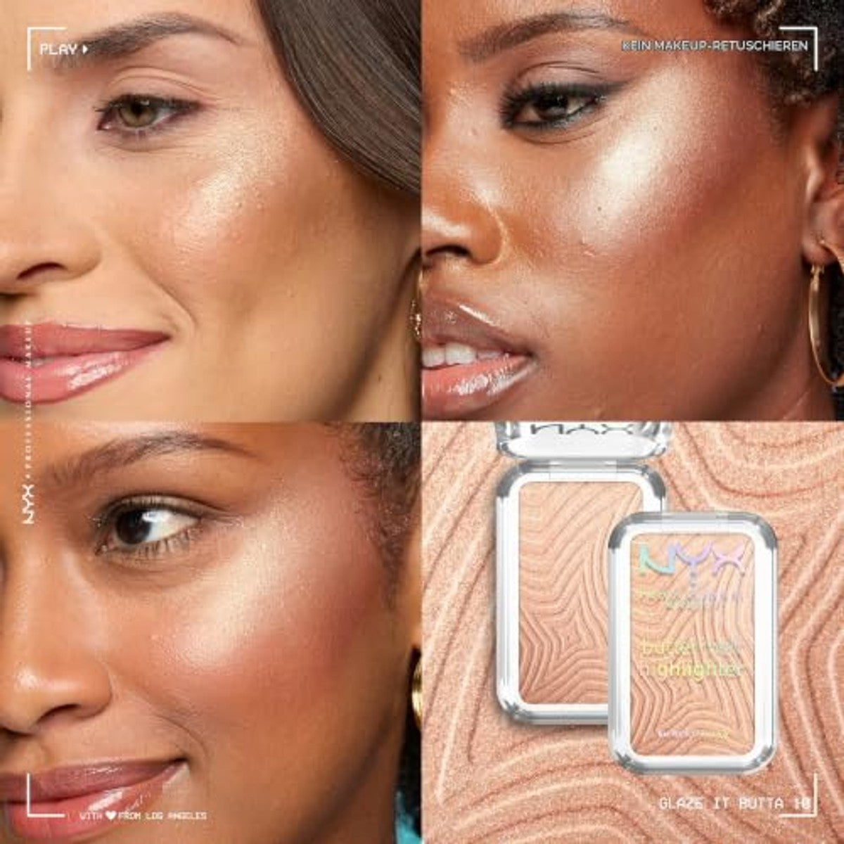NYX PROFESSIONAL MAKEUP Buttermelt Highlighter Glaze It Butta 5 g – foto 5
