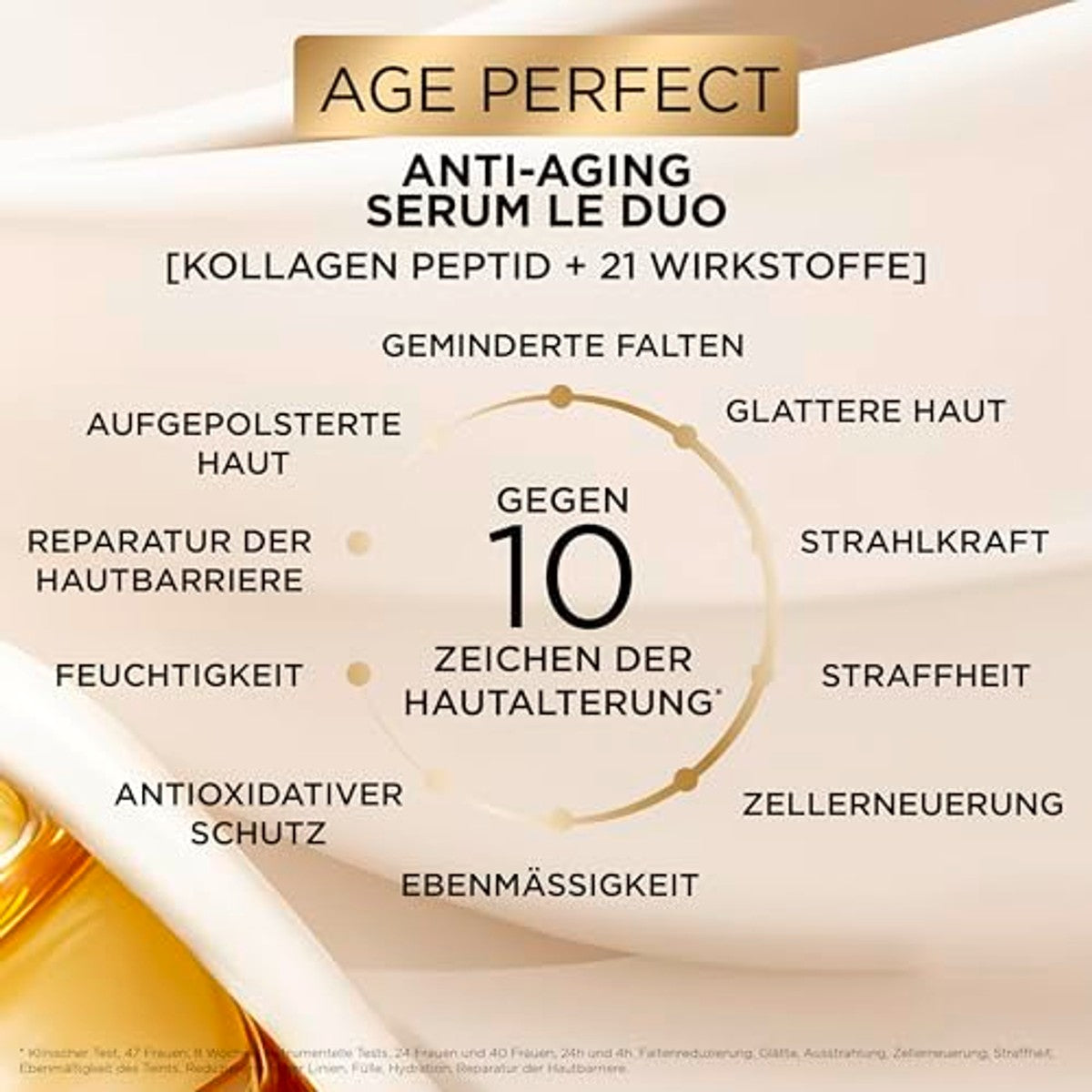 L'Oréal Paris Age Perfect Serum & Dagcrème & 50 ml 3 x 30 ml - Voordeelverpakking