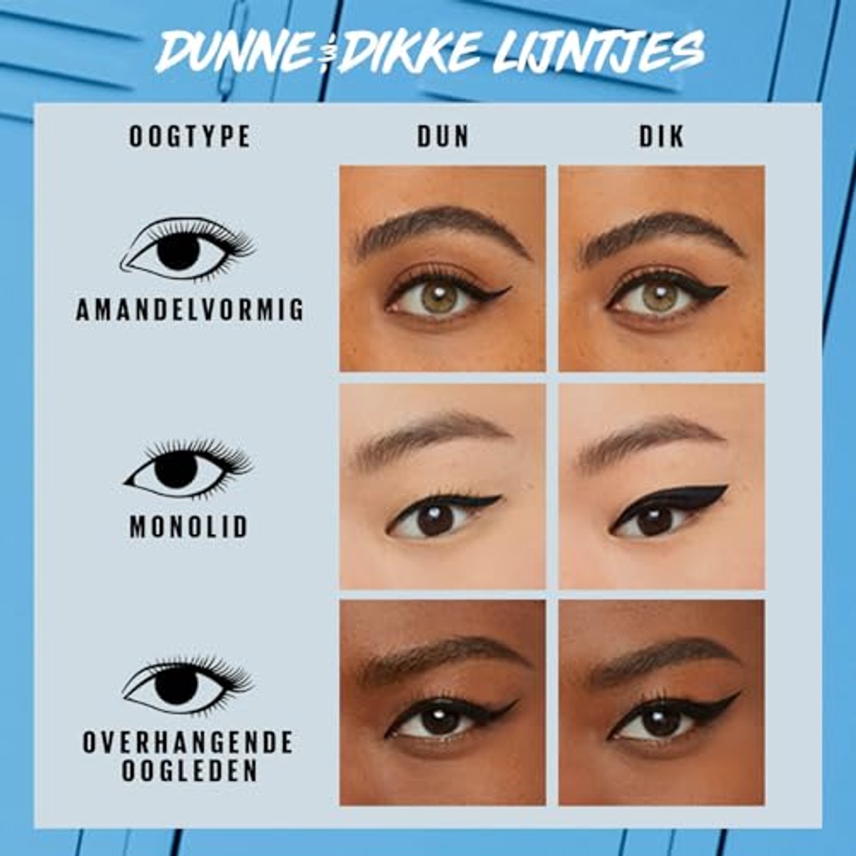 MAYBELLINE Hyper Precise Allday vloeibare eyeliner 9 g - 3 stuks