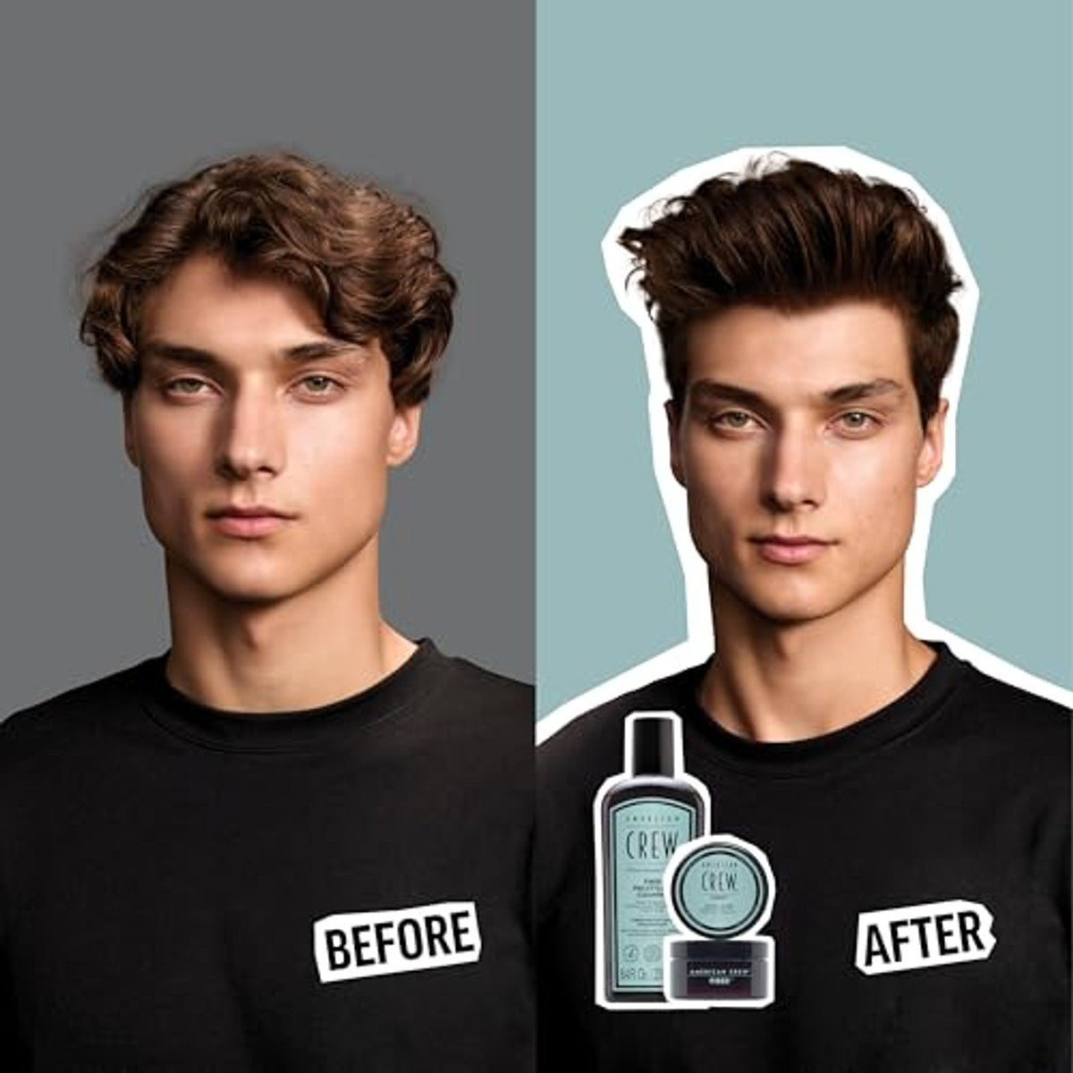 American Crew Fiber Pre-Styling Shampoo 250 ml - 6-pack
