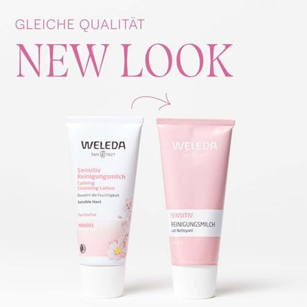 Weleda Amandel Sensitive Reinigingsmelk Gevoelige Huid 75 ml