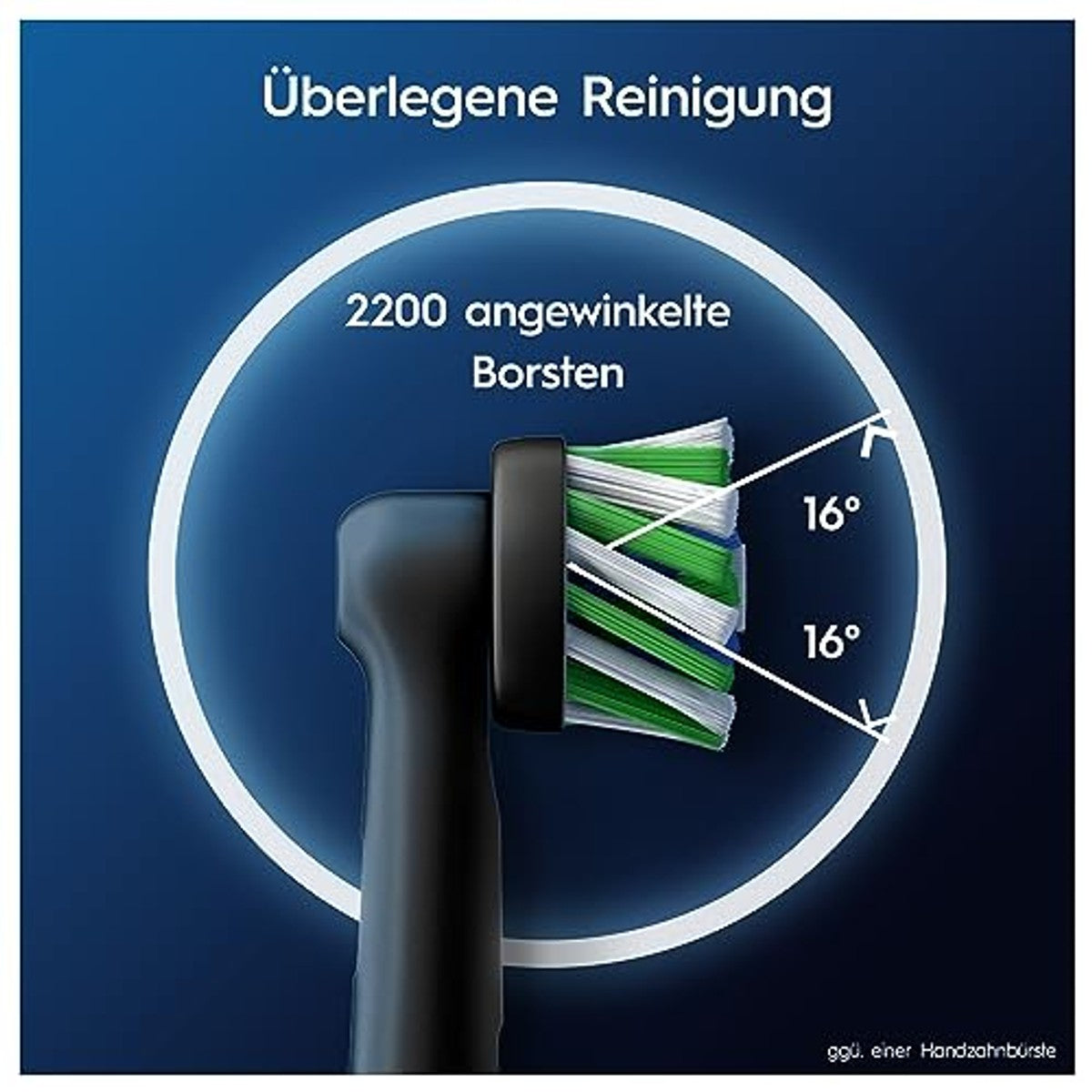 Oral-B PRO CrossAction opzetborstels zwart 10 stuks – Oral-B