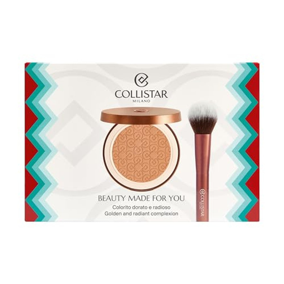 Collistar Magica Terra Cadeauset Bronzingpoeder 9 g + Professionele Kwast - 6-pack