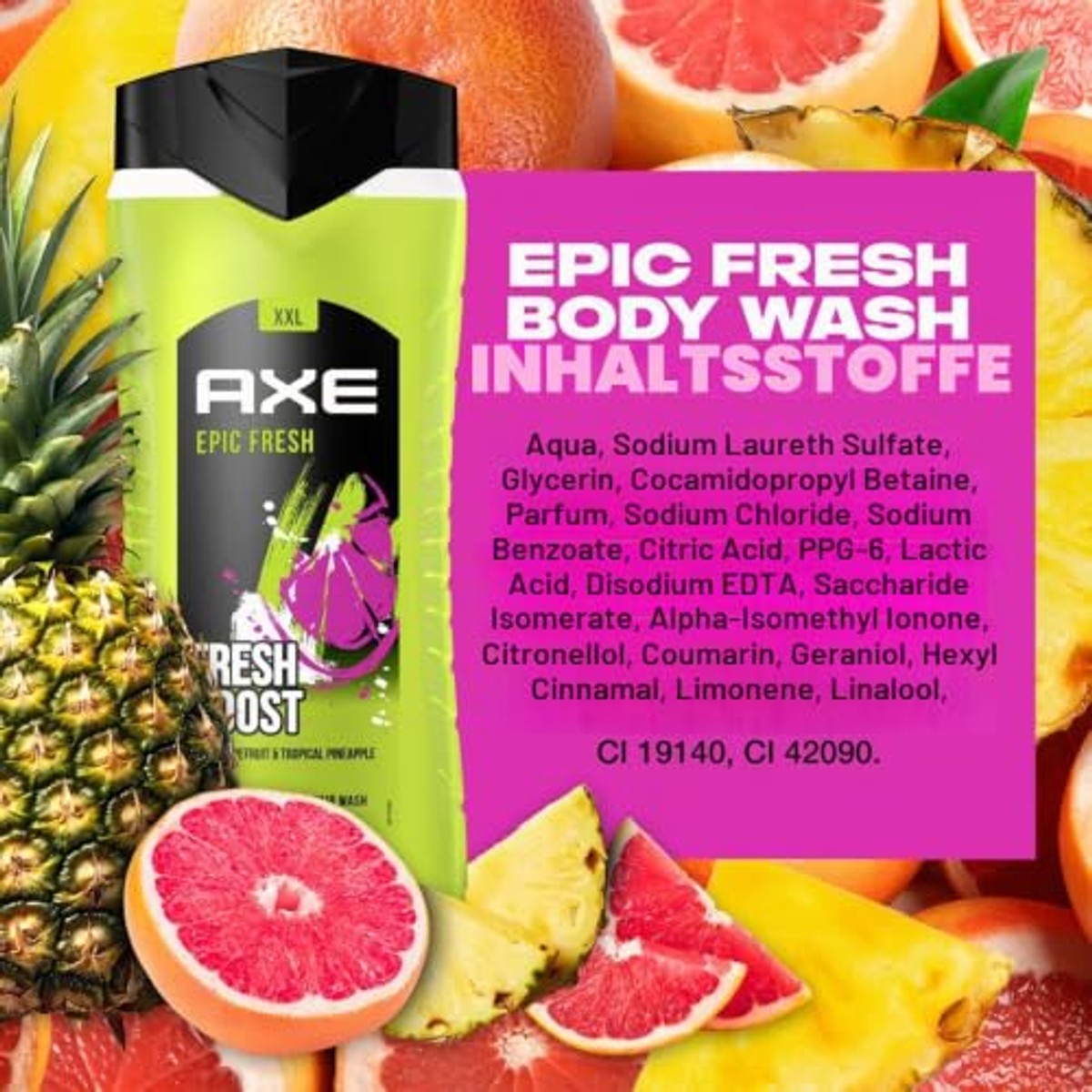 Axe Epic Fresh 3-in-1 Douchegel & Shampoo 400 ml – Axe