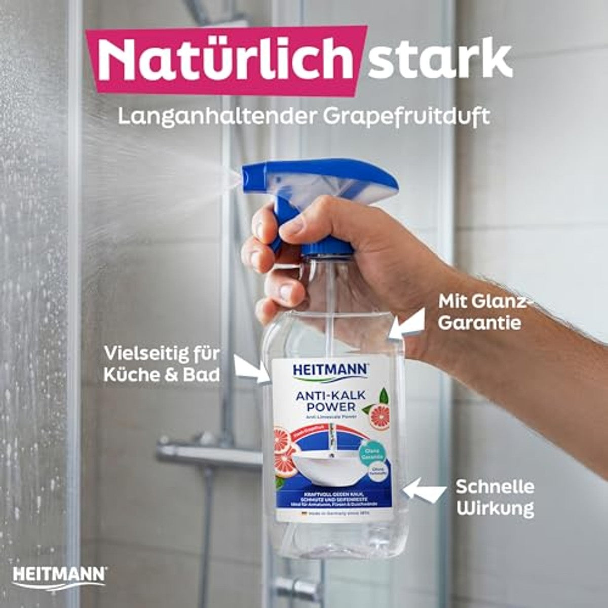 HEITMANN Anti-kalk power 500 ml – HEITMANN