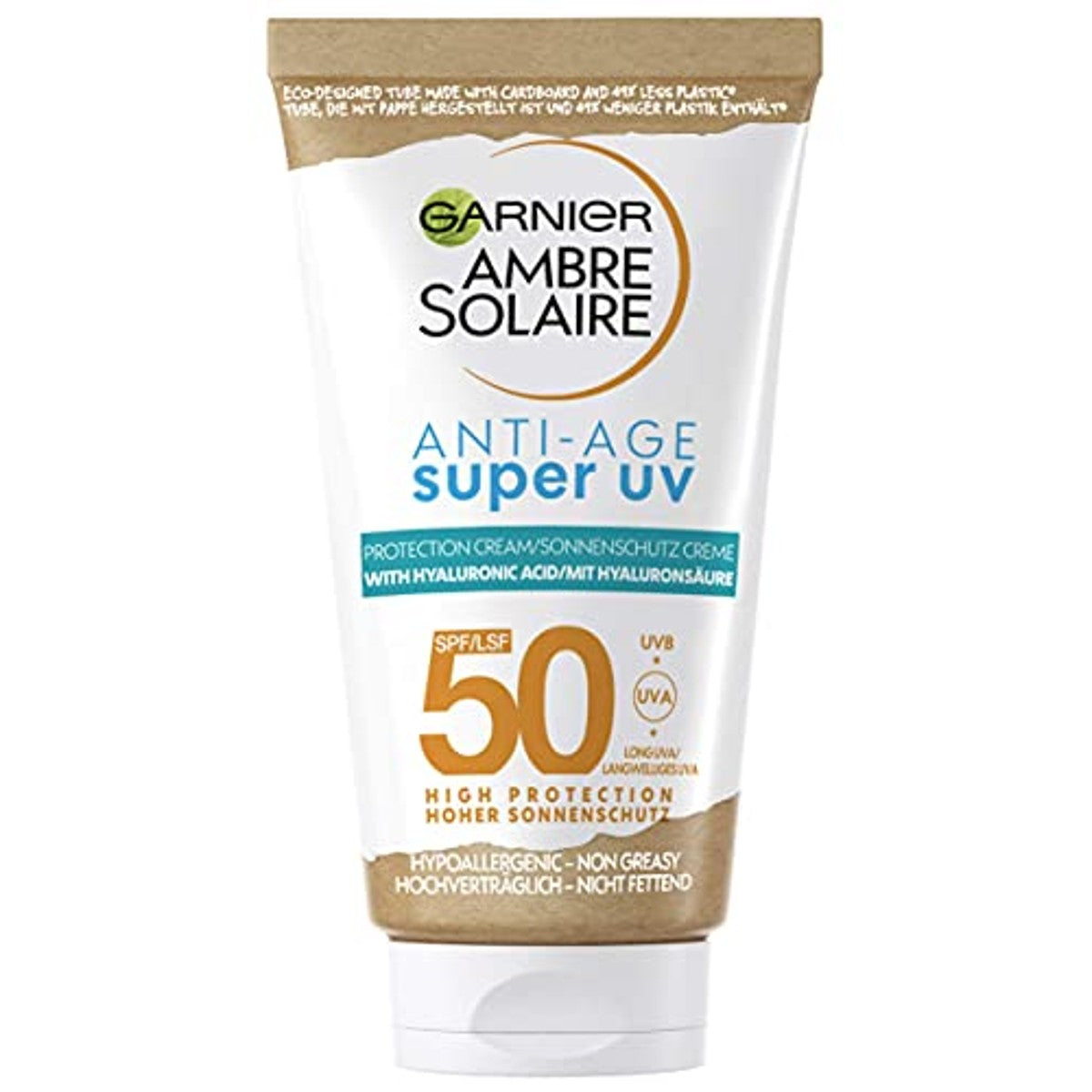 Garnier Ambre Solaire Anti-Age UV SPF 50 3 x 50 ml - Voordeelverpakking