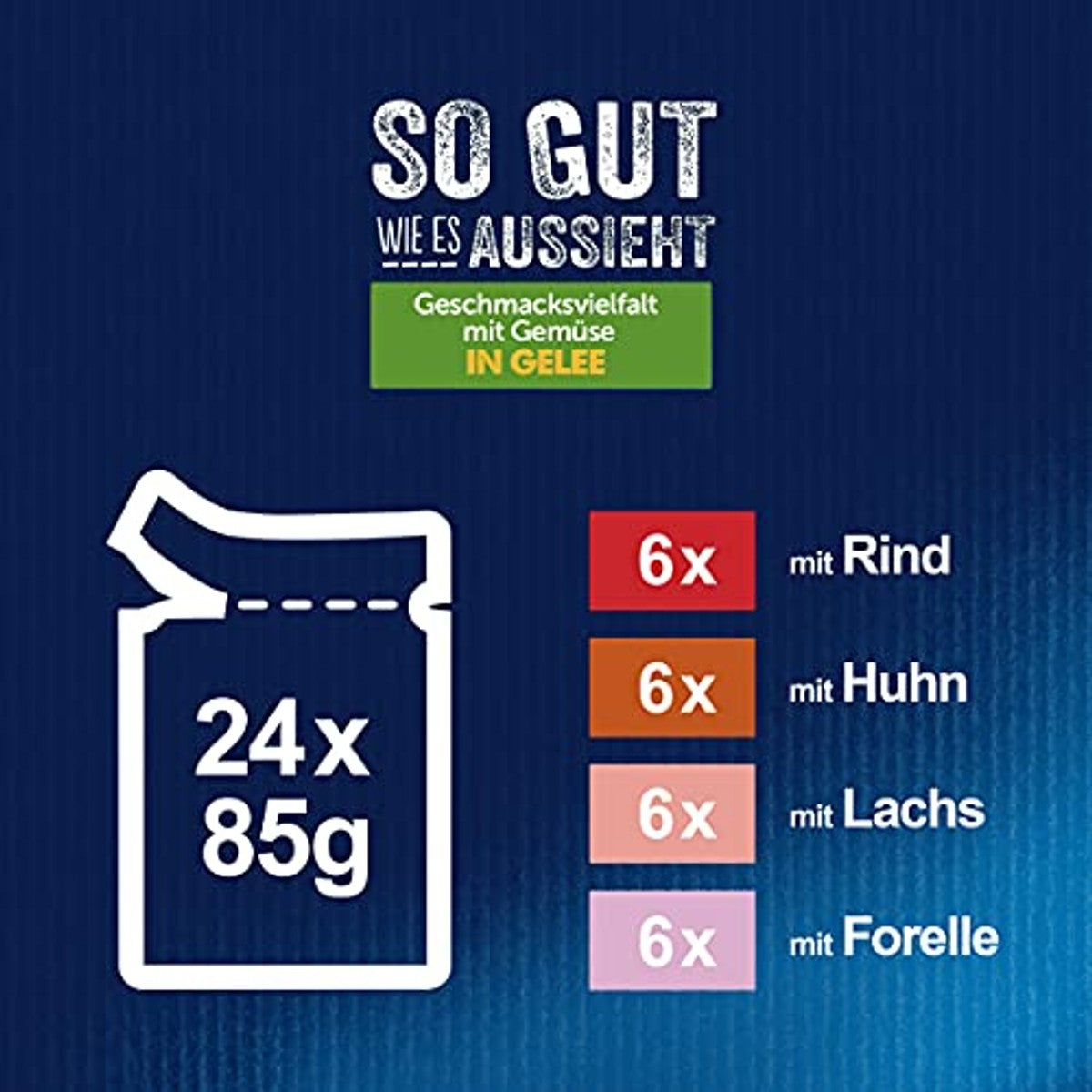 Felix Zo Goed Als Het Eruitziet natvoer kattenvoer smaakmix 96 x 85 g – foto 6