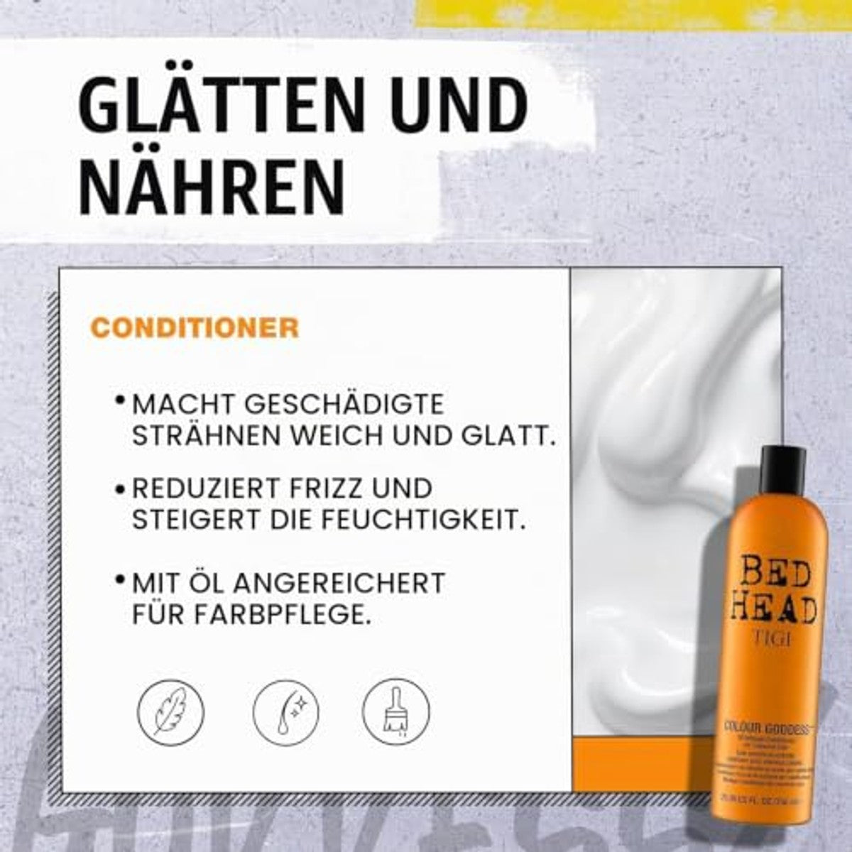 Bed Head by TIGI Colour Goddess Conditioner, 750 ml – TIGI