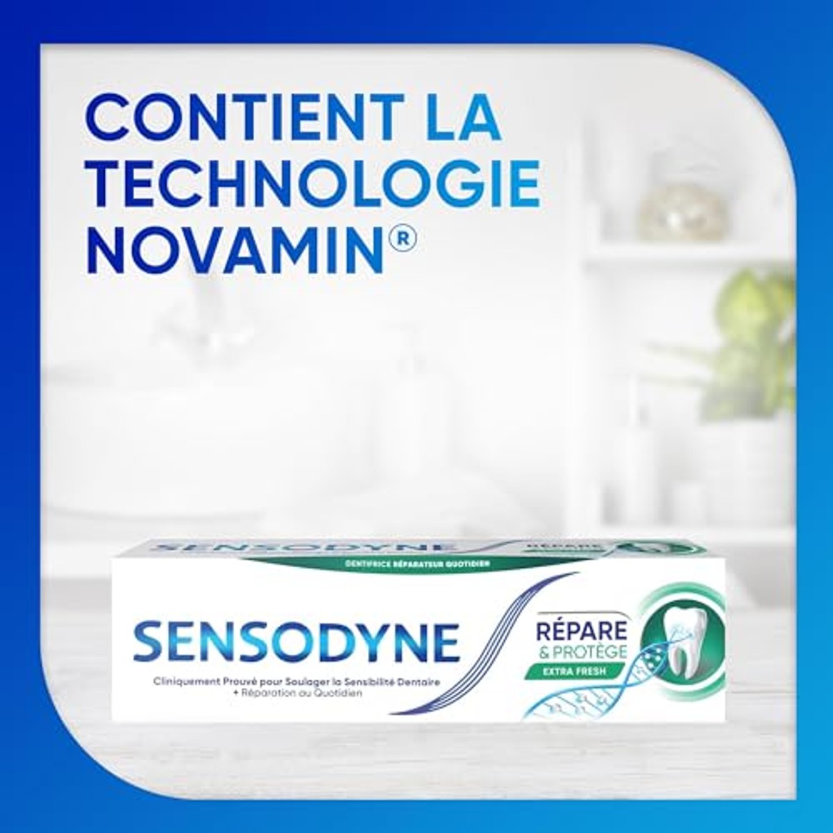 Sensodyne Tandpasta Repareert & Beschermt Verse Munt 3 x 75 ml - Voordeelverpakking