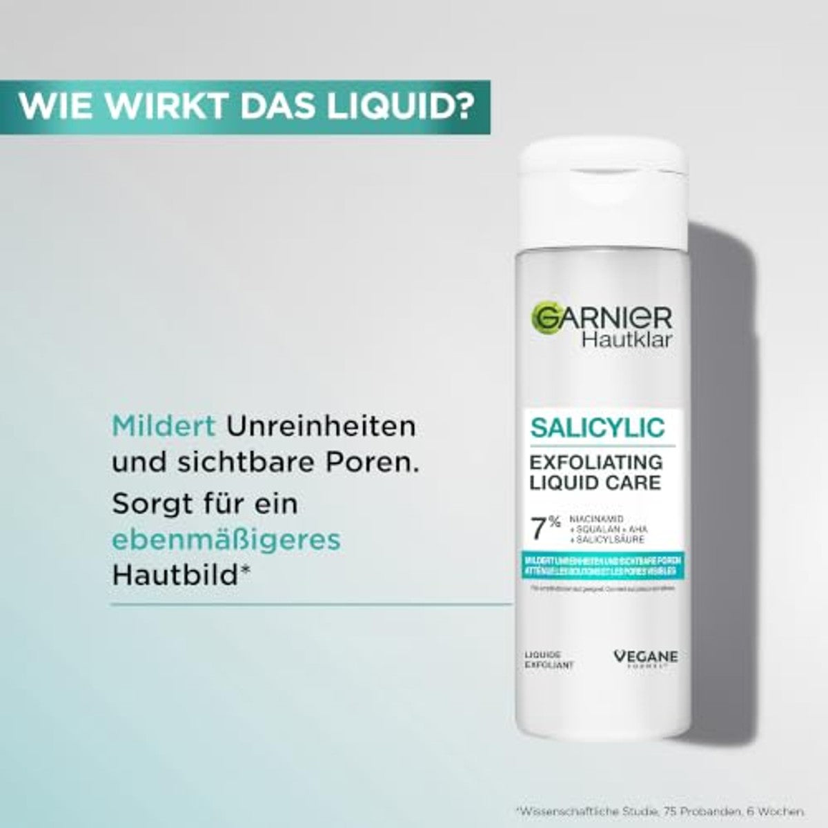 Garnier Salicylic Exfoliating Liquid Care 6 x 120 ml - Voordeelverpakking