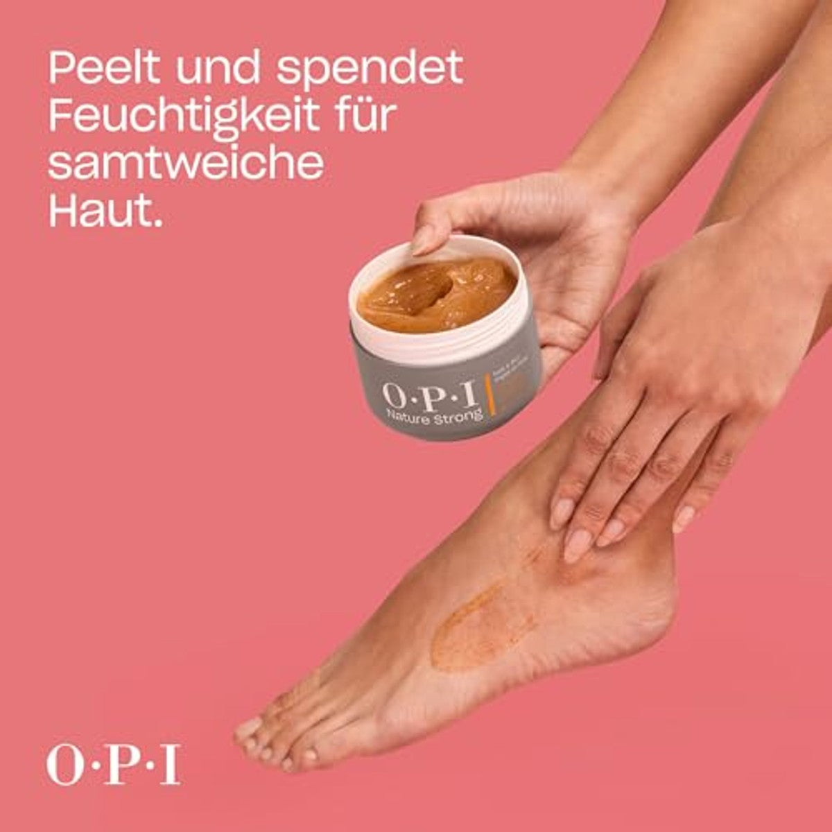 OPI Nature Strong Nails & Skin Hand- en Voetscrub 250 ml - 6-pack