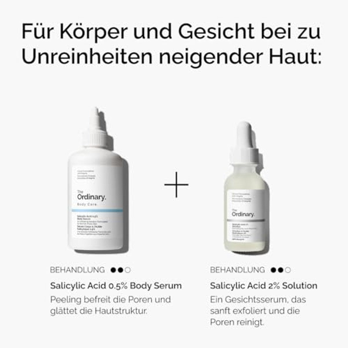The Ordinary Salicylic Acid 0,5% Body Serum 240 ml - 3-pack