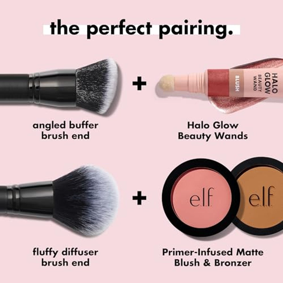 e.l.f. Dual Ended Cream + poederkwast - 6 stuks – foto 6